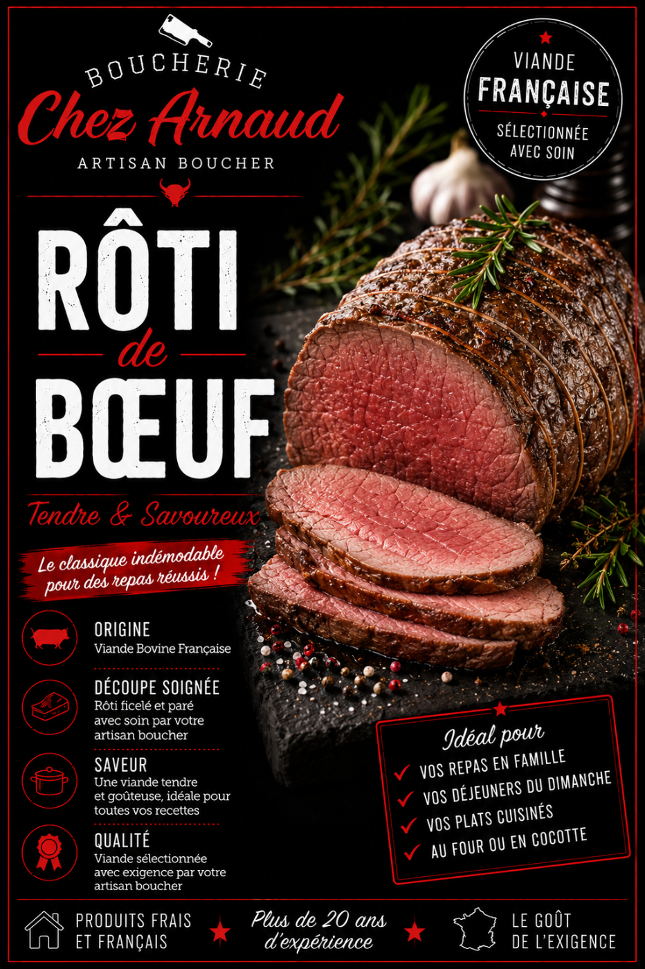 Rôti de boeuf