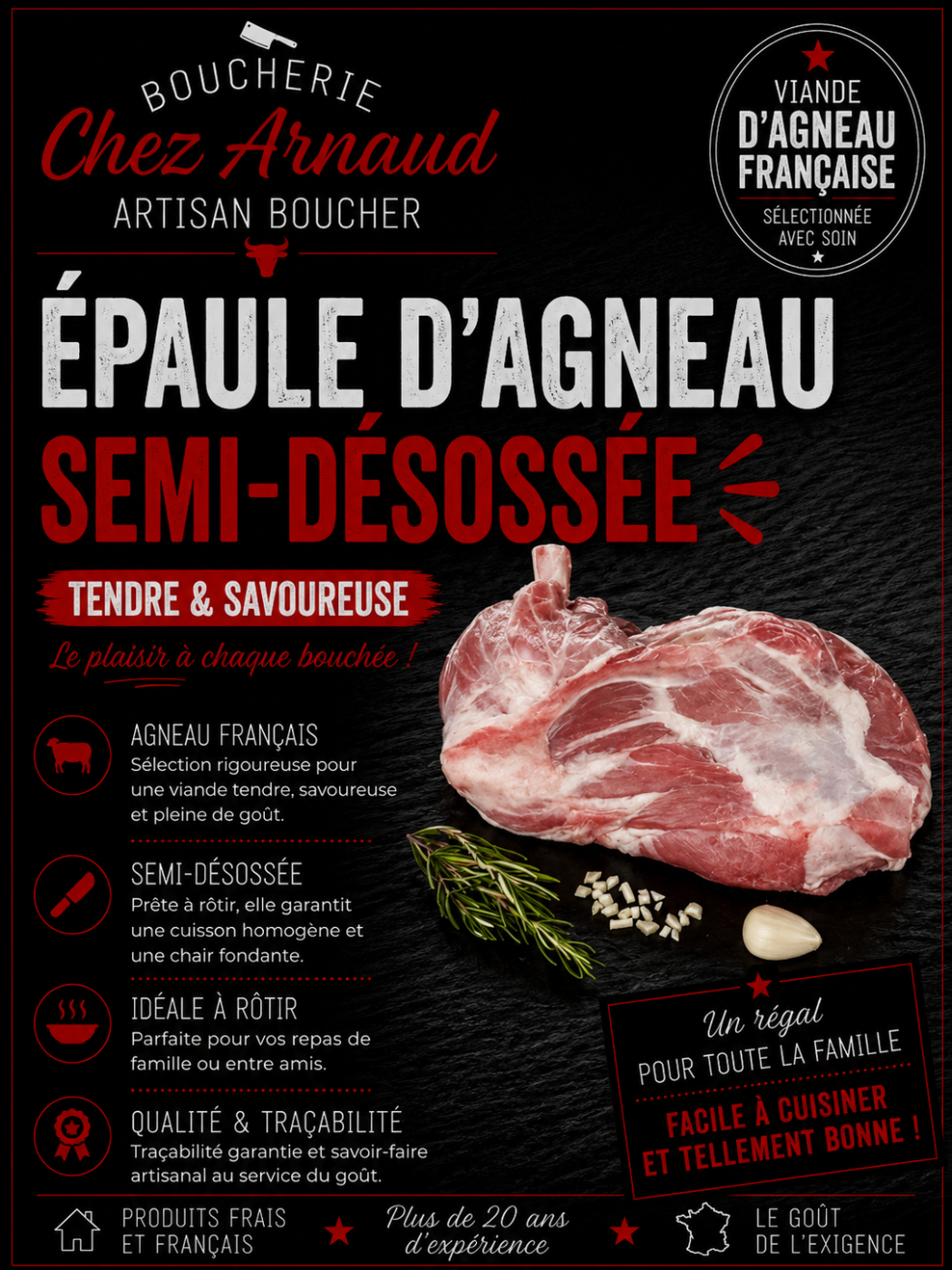 Epaule d'agneau